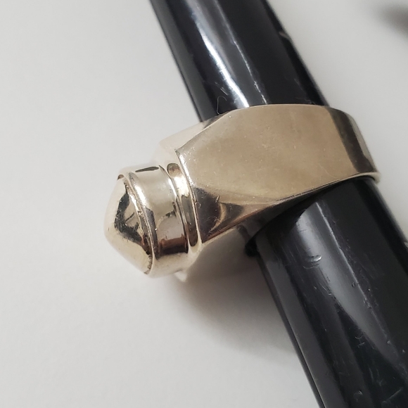 Sterling Silver 925 Pointer Ring - Picture 6 of 10